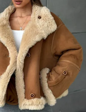 Дубленка - куртка двухсторонняя