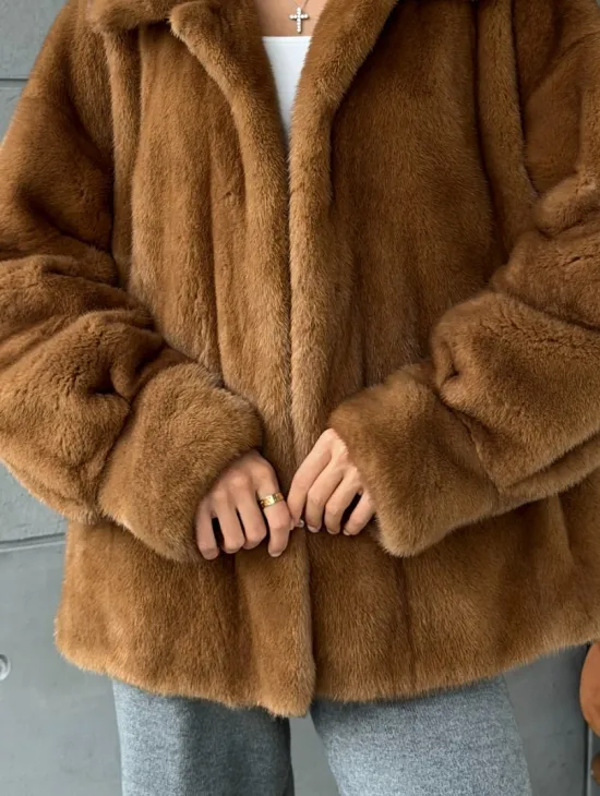 Женская норковая куртка