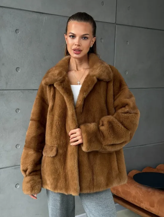 Женская норковая куртка