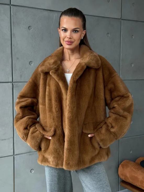 Женская норковая куртка