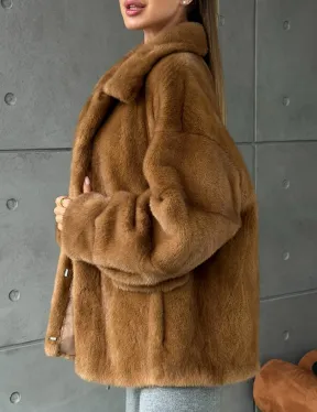 Женская норковая куртка