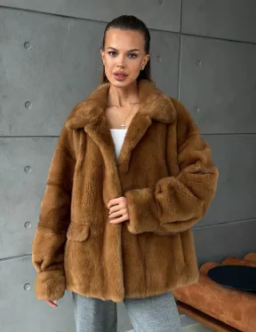 Женская норковая куртка