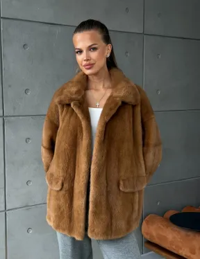 Женская норковая куртка
