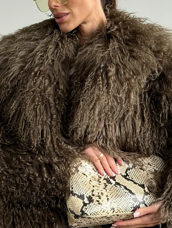 Шуба из лама 102609