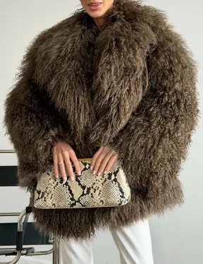 Шуба из лама 102609