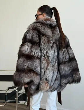 Шуба из лисы - летучая мышь