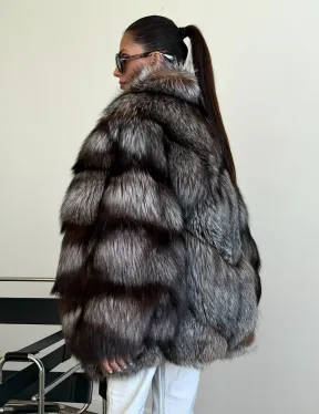 Шуба из лисы - летучая мышь