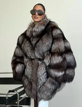 Шуба из лисы - летучая мышь