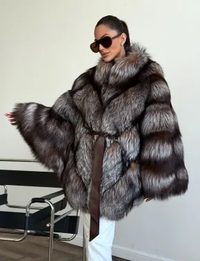 Шуба из лисы - летучая мышь