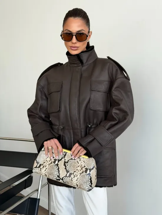 Молодёжная куртка - дублёнка