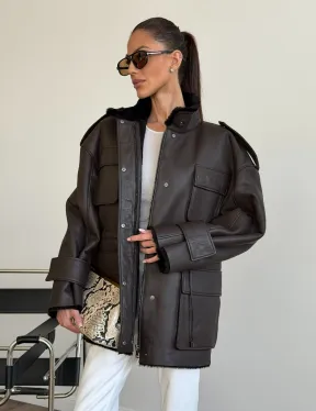 Молодёжная куртка - дублёнка