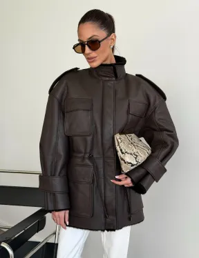 Молодёжная куртка - дублёнка