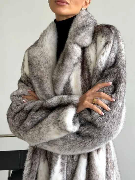 Шуба норковая - крестовка