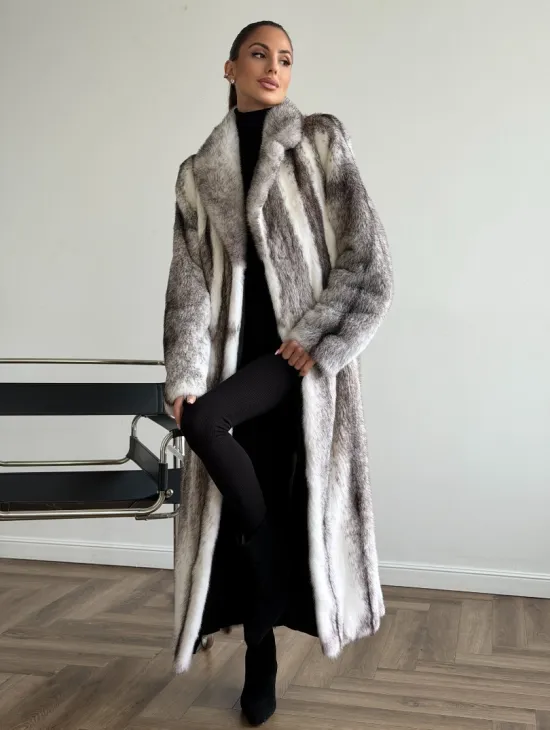 Шуба норковая - крестовка