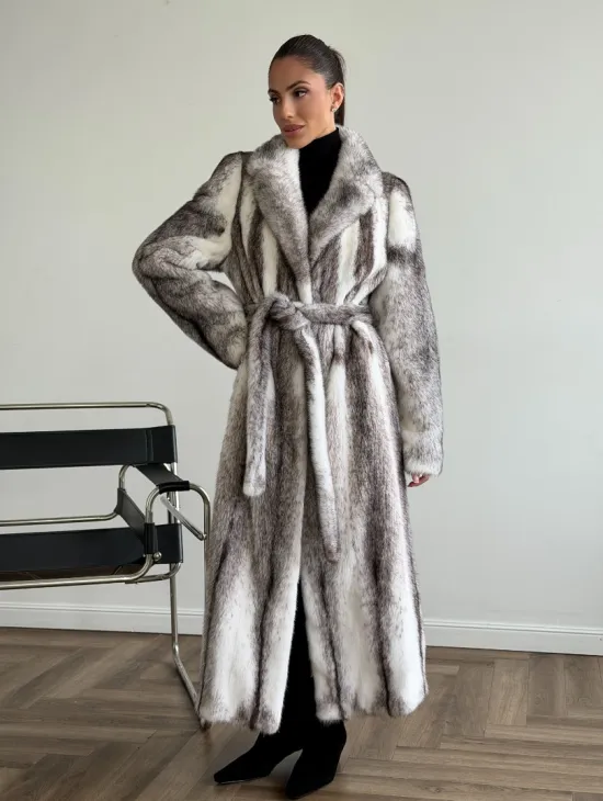 Шуба норковая - крестовка