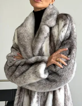 Шуба норковая - крестовка