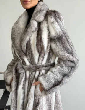 Шуба норковая - крестовка