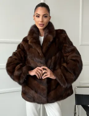 Автоледи - шуба из соболиной норки