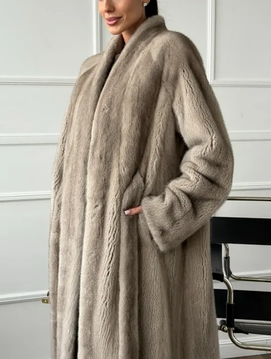 Норковая шуба