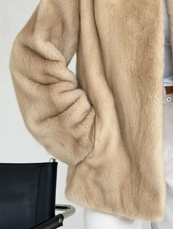 Жакет из натурального меха норки - Palomino