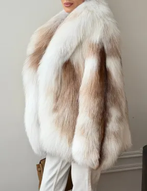 Шуба из меха Marble fox PREMIUM COLLECTION