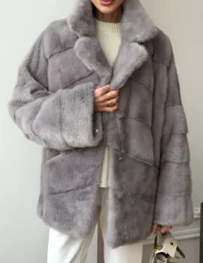 Полушубок норковый