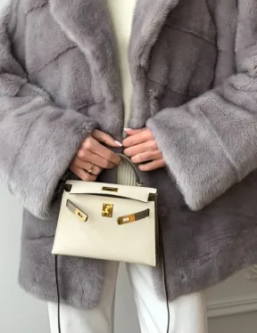 Полушубок норковый