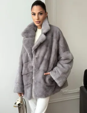 Полушубок норковый