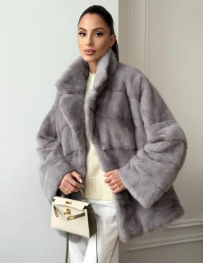 Полушубок норковый