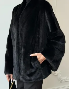 Норковая шуба из аукционного меха Saga Furs Mink