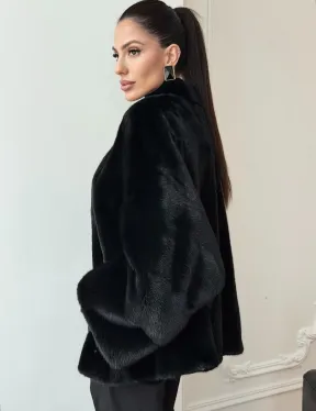 Норковая шуба из аукционного меха Saga Furs Mink