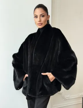 Норковая шуба из аукционного меха Saga Furs Mink