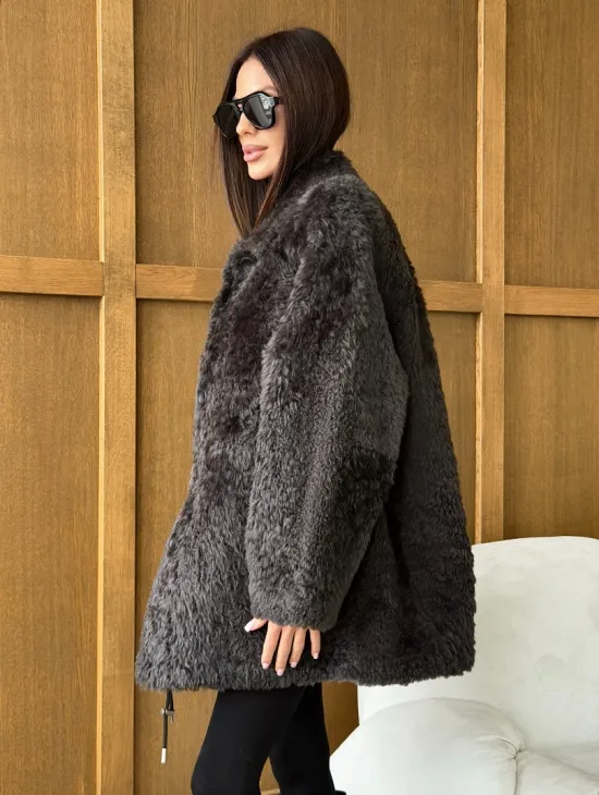 Шуба из овчины - натуральная