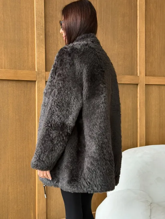 Шуба из овчины - натуральная