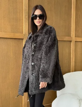 Шуба из овчины - натуральная