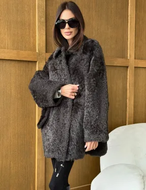 Шуба из овчины - натуральная