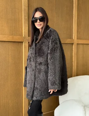 Шуба из овчины - натуральная