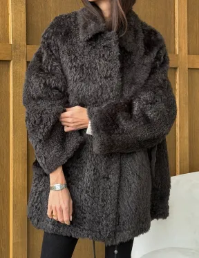 Шуба из овчины - натуральная