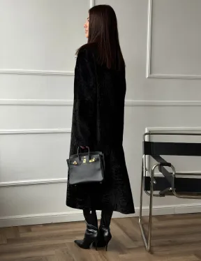 Дубленка из натуральной овчины астраган