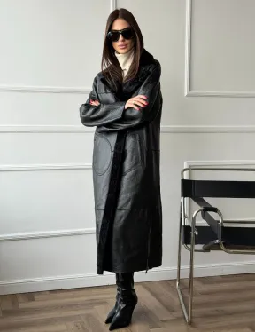 Дубленка из натуральной овчины астраган