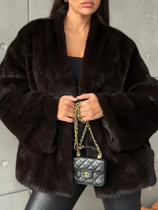 Полушубок норковый SAGA FURS - Winter 2026