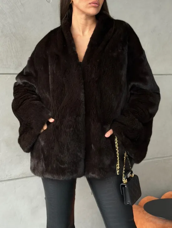 Полушубок норковый SAGA FURS - Winter 2026