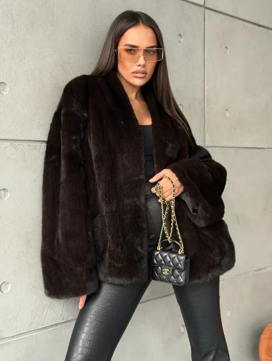 Полушубок норковый SAGA FURS - Winter 2026