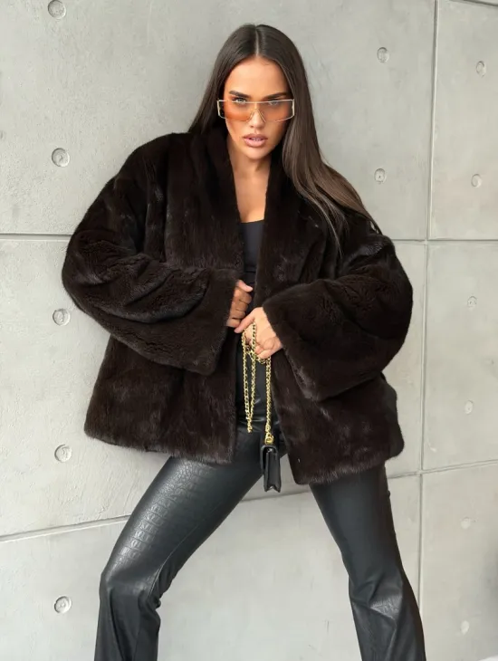 Полушубок норковый SAGA FURS - Winter 2026