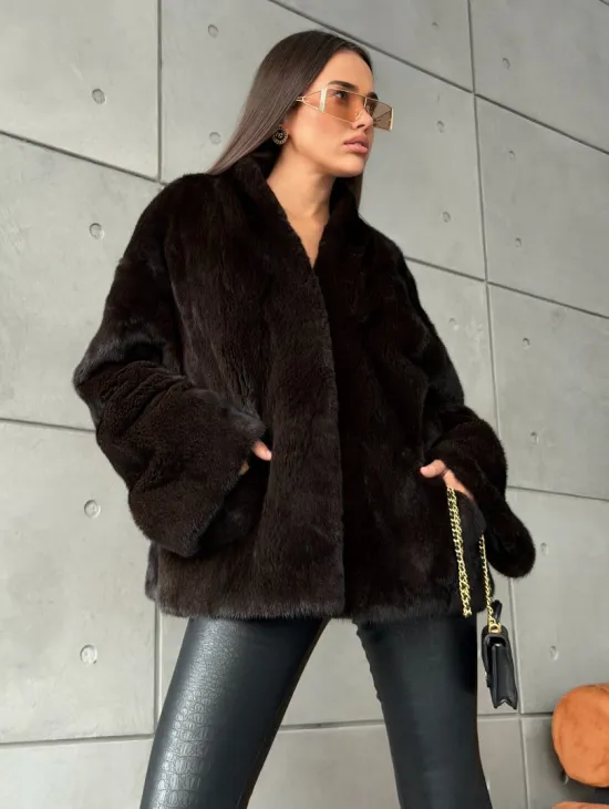 Полушубок норковый SAGA FURS - Winter 2026