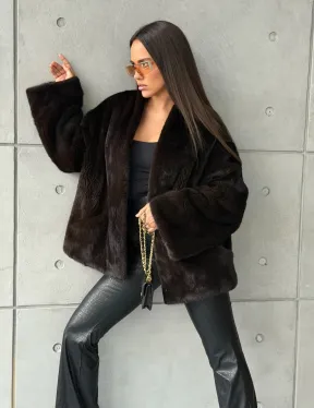 Полушубок норковый SAGA FURS - Winter 2026