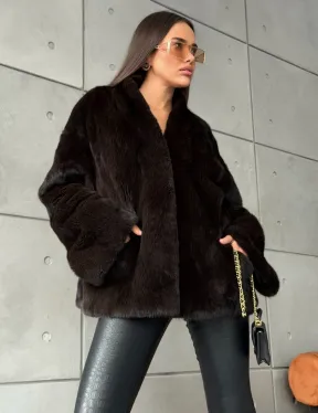 Полушубок норковый SAGA FURS - Winter 2026