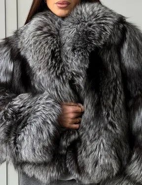 Женская шуба из чернобурки Winter Lover