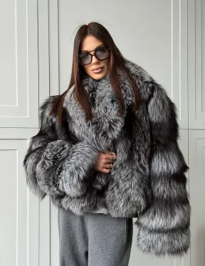 Женская шуба из чернобурки Winter Lover