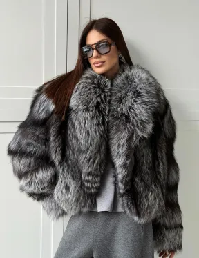 Женская шуба из чернобурки Winter Lover